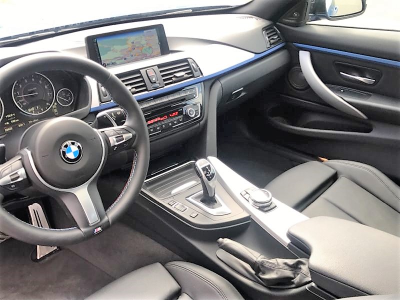 Left hand drive car BMW 4 SERIES (01/03/2015) - 